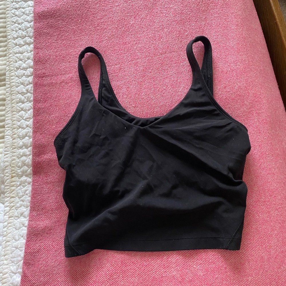 Black lululemon align tank